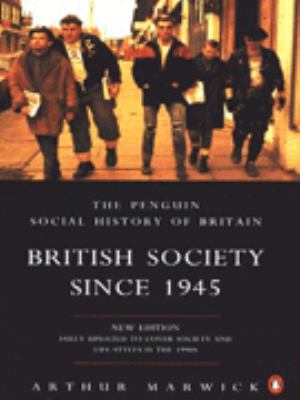 British Society Since 1945 3rd Edition 0140249397 Book Cover