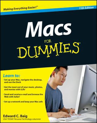 Macs For Dummies 0470878681 Book Cover