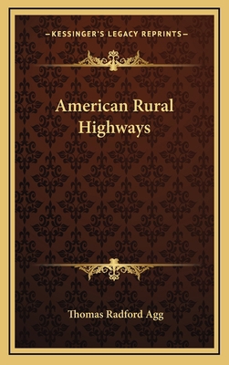 American Rural Highways 1163834629 Book Cover