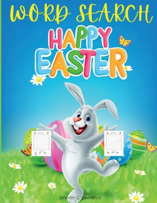 Happy Easter Word Search for Kids: 50 Entertaim...            Book Cover