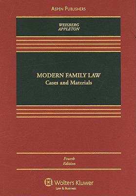 Modern Family Law: Cases and Materials 0735584648 Book Cover