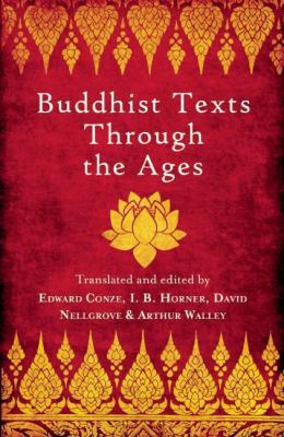 Buddhist Texts Through the Ages 178074398X Book Cover