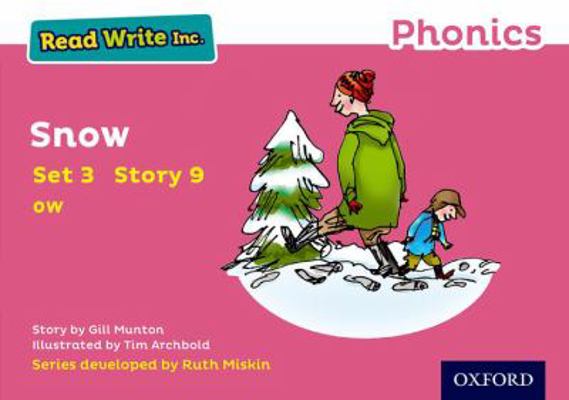 Read Write Inc. Phonics: Snow (Pink Set 3 Story... 0198371772 Book Cover