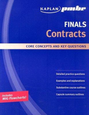 Kaplan PMBR FINALS: Contracts 1427796386 Book Cover