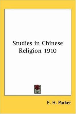 Studies in Chinese Religion 1910 1417977795 Book Cover