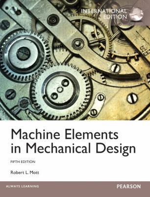 Machine Elements in Mechanical Design 0133349071 Book Cover