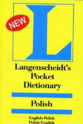 Langenscheidt's Pocket Dictionary Polish: Engli... 0887290175 Book Cover