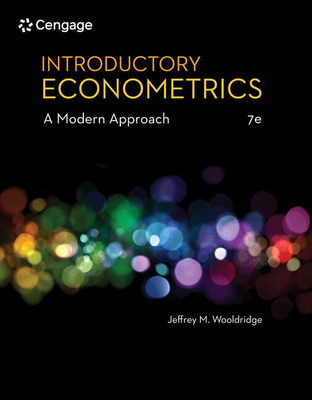 Introductory Econometrics: A Modern Approach 1337558869 Book Cover