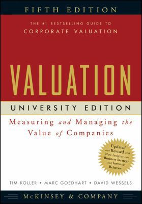 Valuation: Measuring and Managing the Value of ... 0470424702 Book Cover
