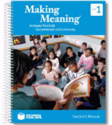 Making Meaning Strategies that Build Comprehens... 1576214028 Book Cover