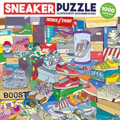 Sneaker Puzzle: 1000 Pieces 9188369617 Book Cover