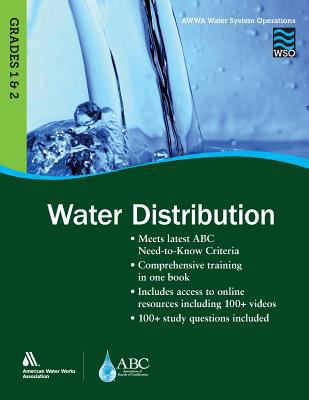 Water System Operations (Wso) Water Distributio... 1625761260 Book Cover
