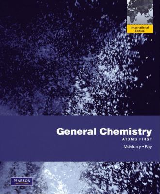 General Chemistry: Atoms First 0321643127 Book Cover