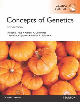 Concepts of Genetics, Global Edition 1292077263 Book Cover