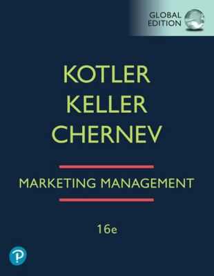 Marketing Management, Global Edition 1292404817 Book Cover