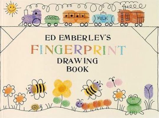 Ed Emberley's Fingerprint Drawing Book 0316233196 Book Cover