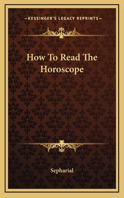 How To Read The Horoscope 1168670047 Book Cover