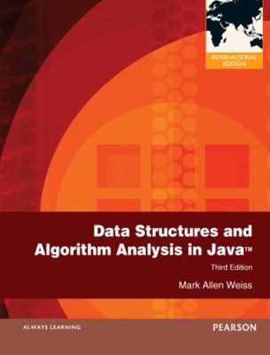 Data Structures and Algorithm Analysis in Java:... 0273752111 Book Cover