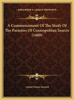 A Commencement Of The Study Of The Parasites Of... 1169422667 Book Cover