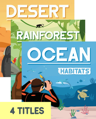 Habitats (Set of 4) B0DV5JGBJ3 Book Cover