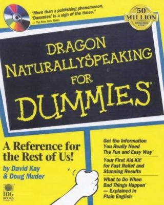 Dragon Naturally Speaking for Dummies 0764506382 Book Cover