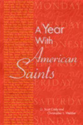 A Year with American Saints 0898695309 Book Cover