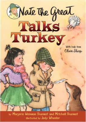Nate the Great Talks Turkey 0385903537 Book Cover