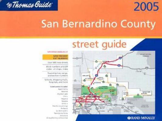 The Thomas Guide San Bernardino County Street G... 0528954792 Book Cover