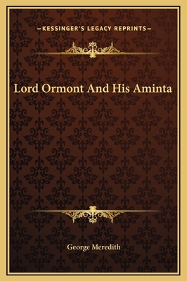 Lord Ormont And His Aminta 116931158X Book Cover