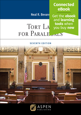 Tort Law for Paralegals: [Connected Ebook] 1543847528 Book Cover