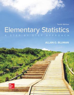 Elementary Statistics: A Step by Step Approach 1259755339 Book Cover