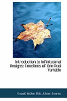 Introduction to Infinitesimal Analysis: Functio... 0554924188 Book Cover