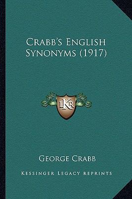 Crabb's English Synonyms (1917) 1164110195 Book Cover
