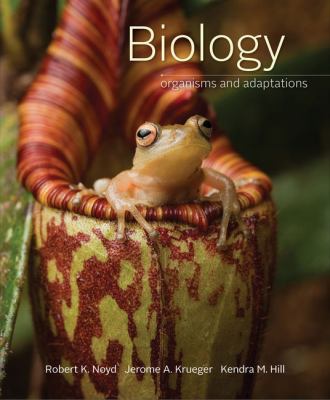 Biology: Organisms and Adaptations 0495830208 Book Cover