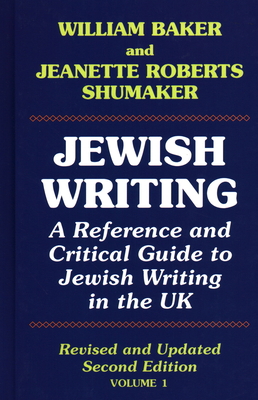 Jewish Writing: A Reference and Critical Guide ... 1912224097 Book Cover