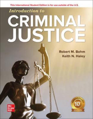 Introduction to Criminal Justice 1260571165 Book Cover