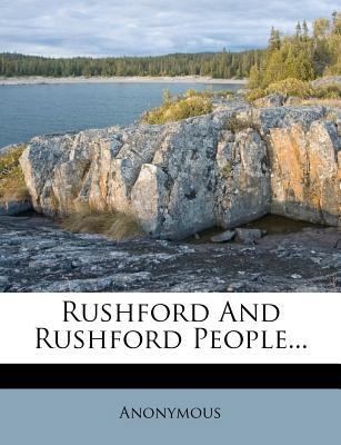 Rushford and Rushford People B004DFR2NQ Book Cover