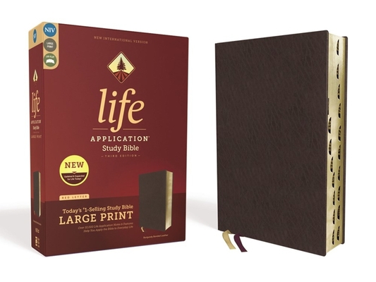 Niv, Life Application Study Bible, Third Editio... [Large Print] 0310452872 Book Cover