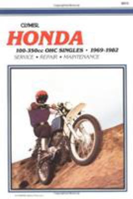 Honda Ohc Sngls 100-350cc 69-82 0892871849 Book Cover