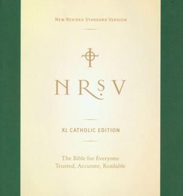 NRSV Bible: XL Catholic Edition [Large Print] 0814629490 Book Cover