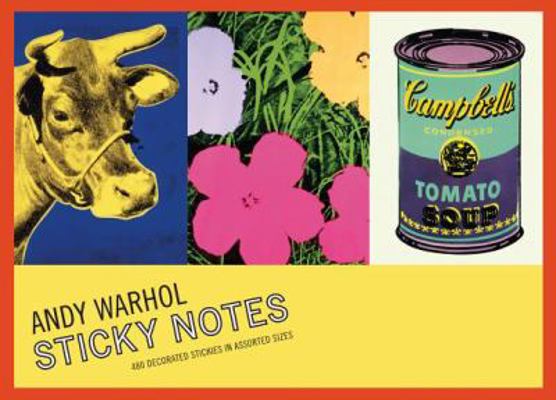 Hardcover Andy Warhol Sticky Notes Book