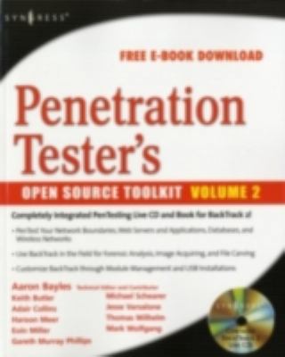 Penetration Tester's Open Source Toolkit, Vol. 2 1597492132 Book Cover