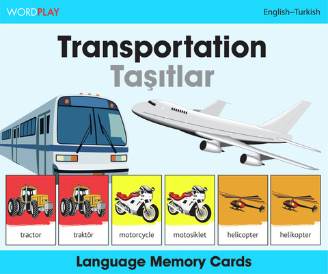 Wordplay Language Memory Cards-Transportation (... 1840595582 Book Cover