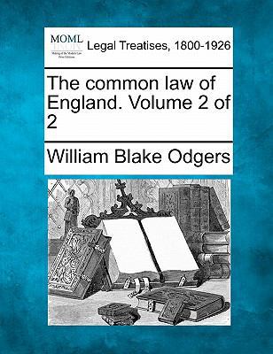 The common law of England. Volume 2 of 2 124017571X Book Cover