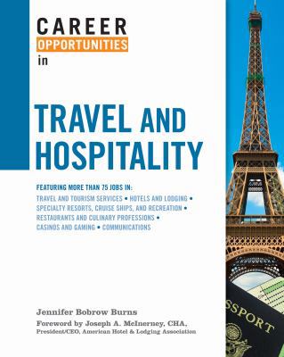 Career Opportunities in Travel and Hospitality 0816077312 Book Cover