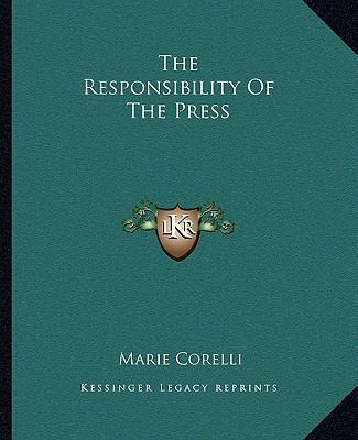 The Responsibility Of The Press 1162832460 Book Cover
