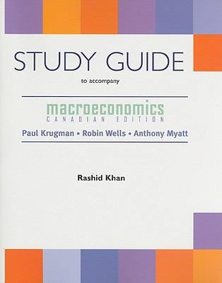 Macroeconomics: Canadian Edition Study Guide 0716761580 Book Cover