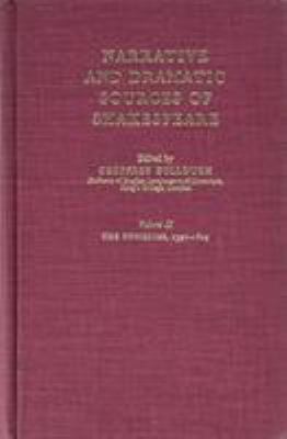 Narrative and Dramatic Sources of Shakespeare: ... 0231088922 Book Cover