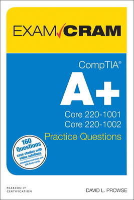 Comptia A+ Practice Questions Exam Cram Core 1 ... 0135566266 Book Cover
