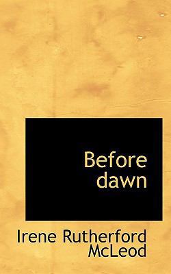 Before Dawn 1117707784 Book Cover